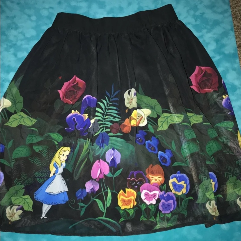 Alice in Wonderland skirt